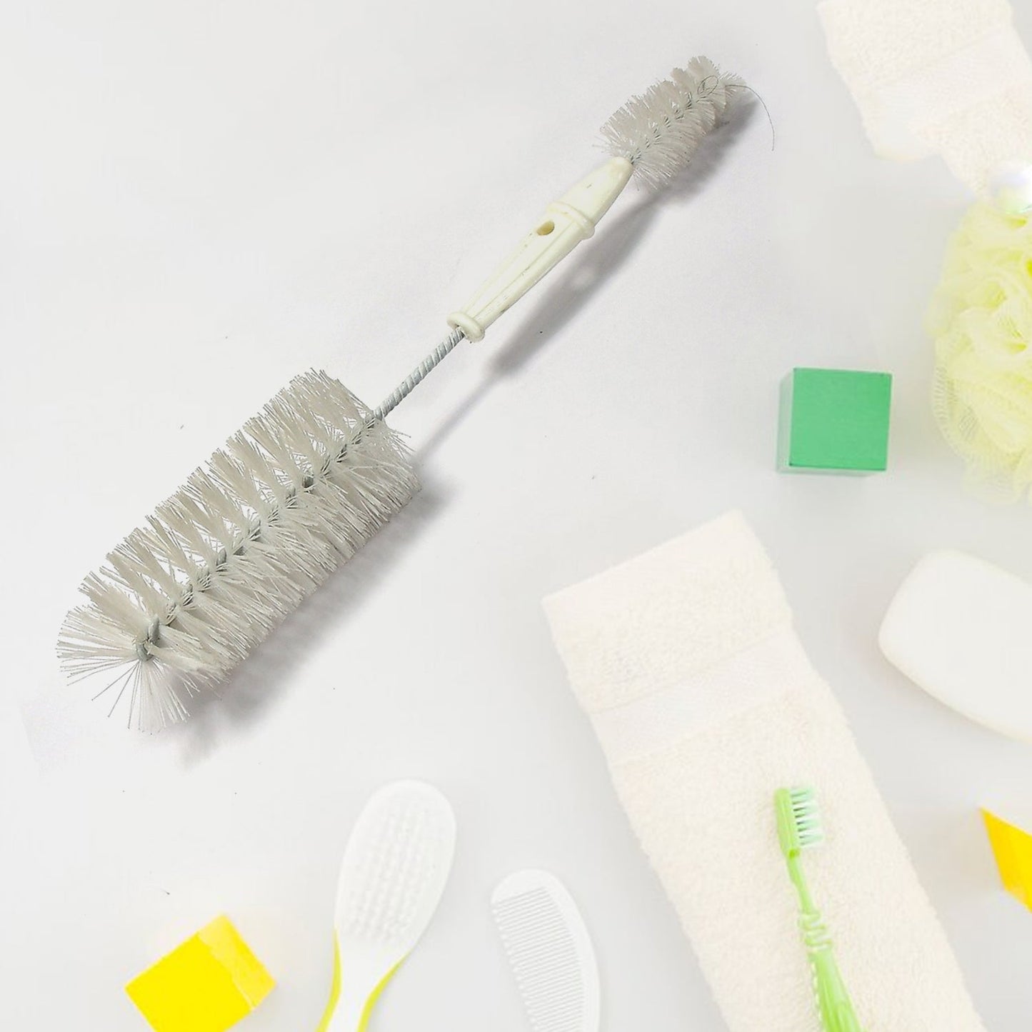 6692 Bottle Cleaning and Nipple Cleaning Sponge Brush for Bottle