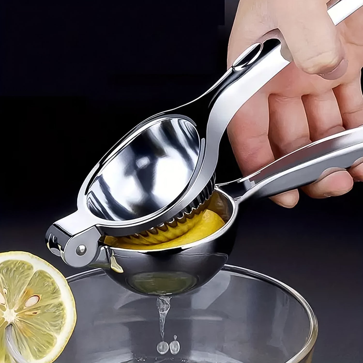 Stainless Steel Hand Press Citrus Juicer