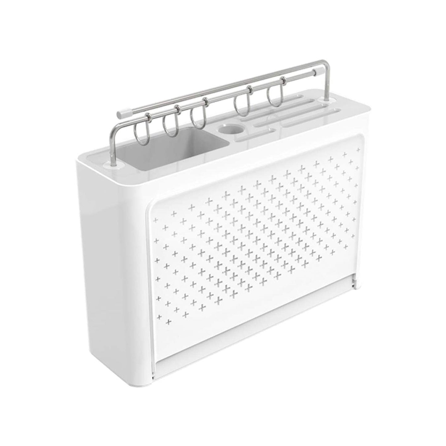 5250 Multi Purpose Wall Hanging Kitchen Storage Rack Modern Kitchen Utensil Knife Organizer With Drainer 
