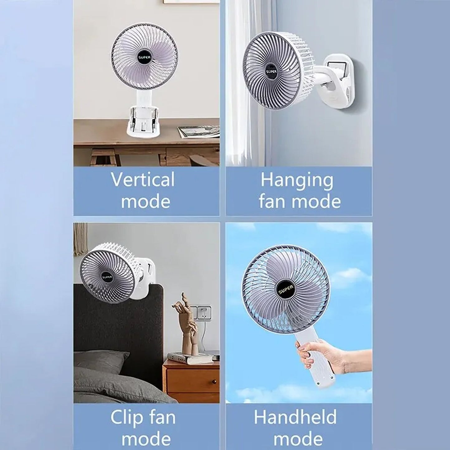 Holmes 8-Inch Clip Fan