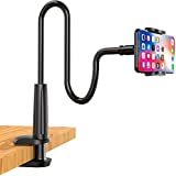 FAST+FREE DELIVERY (PREPAID) Universal Mobile Phone Holder & Tablet Tabletop Holder with 360° Rotation (Black, Pack of 1)