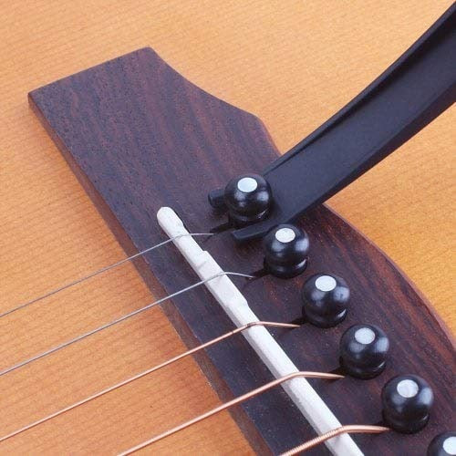 6141 Guitar Capo with Pickup Stand, Soft Pad for Acoustic and Electric Guitar Ukulele Mandolin Banjo Guitar Accessories 